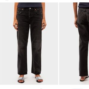 Citizens of humanity neve jeans low rise obsidian